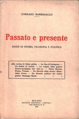 Passato presente saggi di - passato,