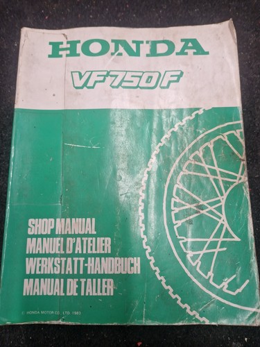 Honda vf750f vf750 - v4, 1983