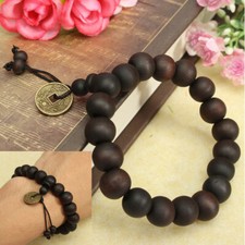 2PCS Legno Mala Buddha