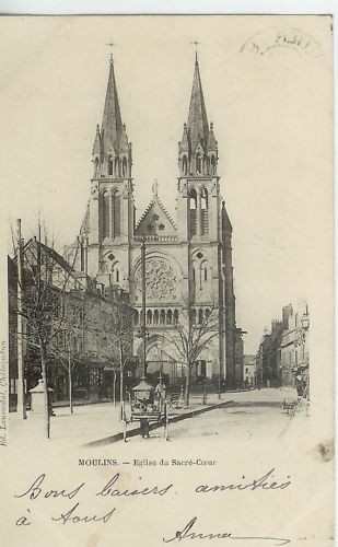 Cpa moulins eglise du - cpa-03-moulins-eglise,