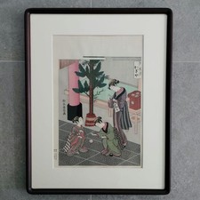 Stampa xilografia Harunobu