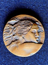 Emilio greco medaglia - emilio,