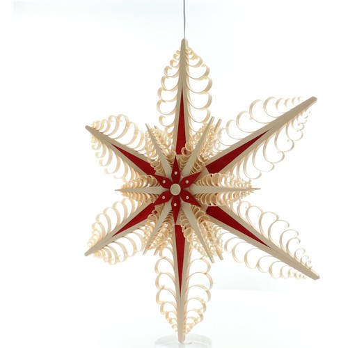 Finestra stella legno con - di,