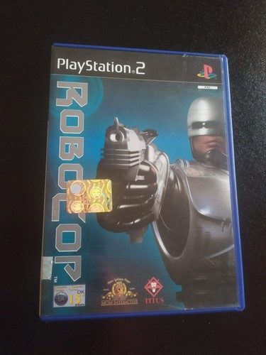 Ps2 robocop raro gioco sony - robocop,