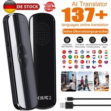 Traduttore vocale mobile AI in