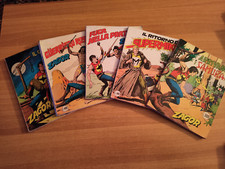 5 ALBI DI ZAGOR ZENITH N°168-172-200-277-284  ORIGINALI PRIMA SERIE