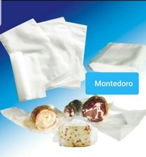 300 SACCHETTI SOTTOVUOTO ALIMENTI BUSTE GOFFRATI 20X30 GOFFRATO M.ITALY 105 MY