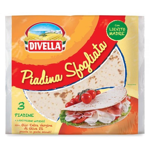 Piadina sfogliata divella - piadina,