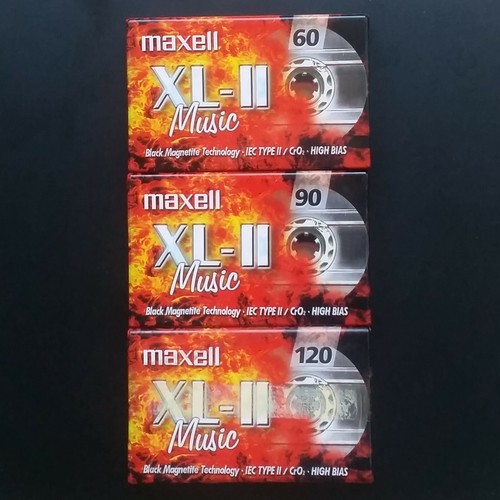 Audio cassette maxell - audio, ii