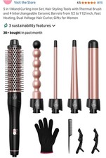 Set Ferro Arricciacapelli 5 in