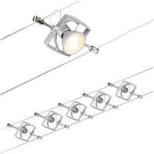 Corduo, Sistema Di Cavi per Faretti, 94430, Set Mac II, Massima CC 5 Pezzi Da 10