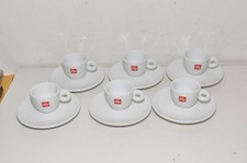 Set 6 tazzine e piattini da