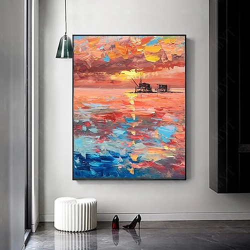 Dipinto olio appendere - dipinto,