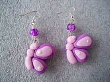 Orecchini fimo fatti a - in,