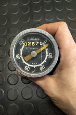 Genuine Ducati speedo (miles) Ducati bevel single (Diana, Elite, Monza, 175,ect)