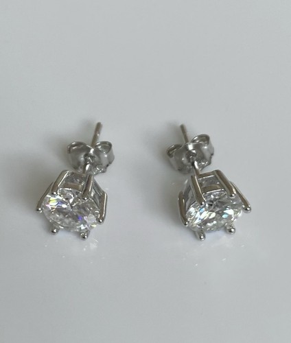 Orecchini argento brillanti - argento,