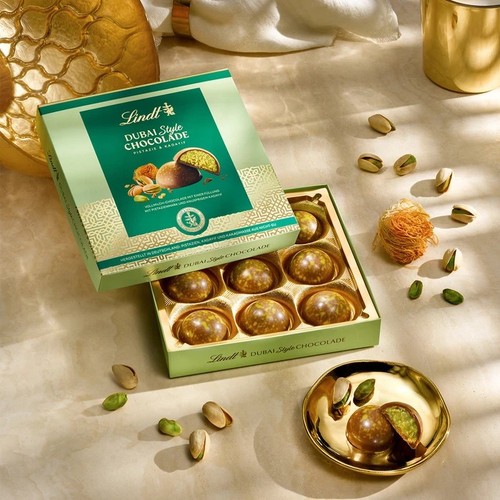 Lindt dubai style chocolate - lindt,