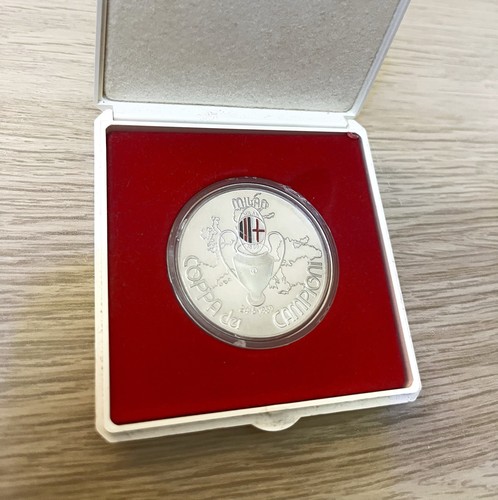 Medaglia argento milan - medaglia,