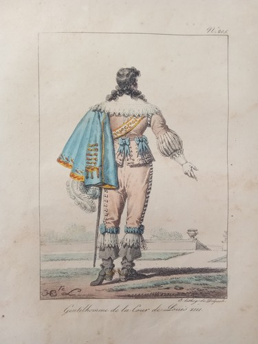 Antica litografia 1820 - antica,