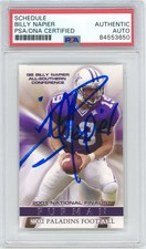 Billy Napier Autografo 2001