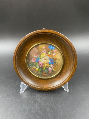 Quadro miniatura tondo natura