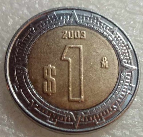 Moneta peso 2003 - 1, messico