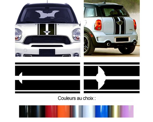 Bandes capot pour - bandes, mini