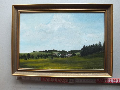 Piccolo quadro olio - quadro, ad