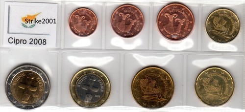 Euro cipro 2008 - euro, fdc