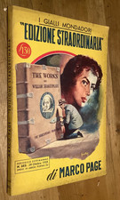 "Edizione Straordinaria" - Marco Page - Il Giallo Mondadori n. 352