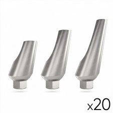 Abuso in titanio angolato 20x