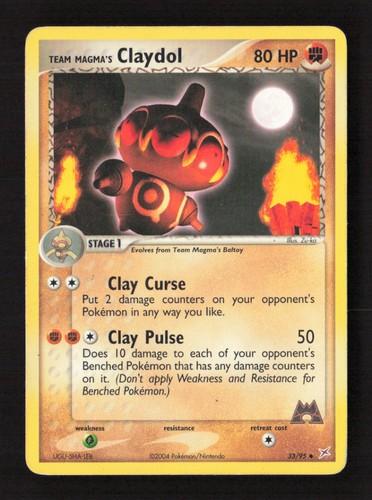 Team magma claydol squadra - magma's,
