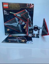 Lego Star Wars 75272 Sith TIE Fighter Completo Ottime