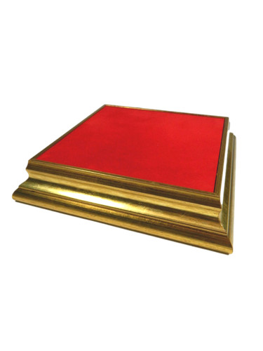 Base quadrata legno cm - quadrata,