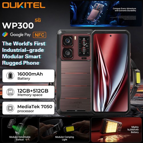 Oukitel wp300 telefono - 5g,