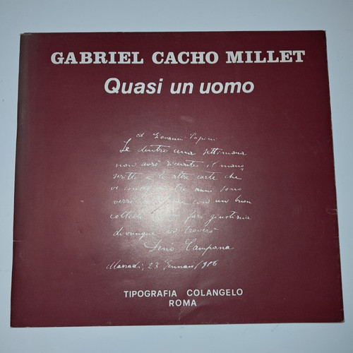 Gabriel cacho millet - cacho, quasi