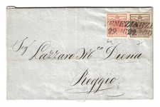 1850 Lombardo Veneto - Lettera