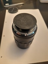 Obiettivo SOLIGOR TELEAUTO 135 mm F/2,8. Attacco MINOLTA, tappo e paraluce