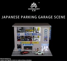 Diorama - Garage Parcheggio Giapponese - 30x30x20,7 cm - - Altro Art 1:64