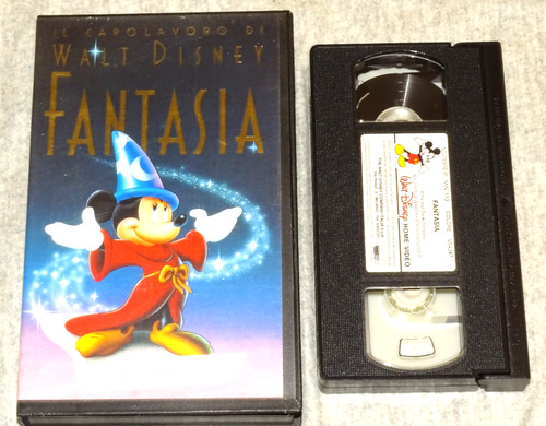 Vhs fantasia walt - fantasia,