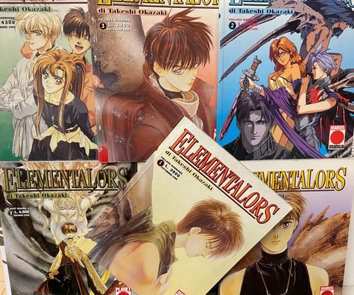 Elementalors serie manga - elementalors,