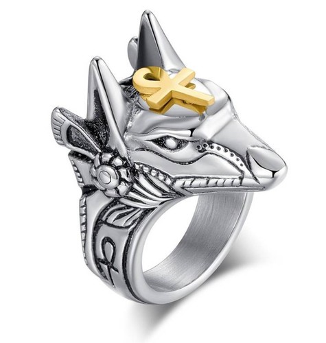Anello uomo metallo anubis - uomo,