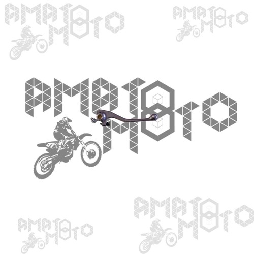 Leva freno destra cromata - leva,
