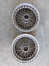 2 cerchi a raggi cromati DRC 5,5x15