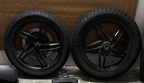 Cerchio con gomma nuova yamaha - cerchio,