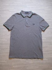 Polo Fred Perry uomo grigia