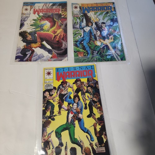 Eternal warrior lot 3 - warrior, of
