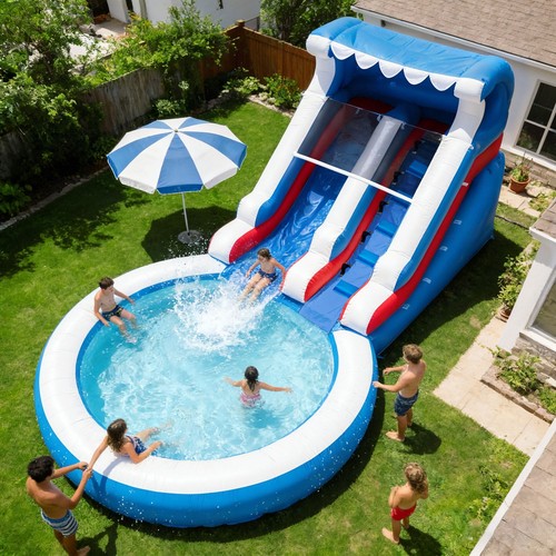 Giant 24ft inflatable blue - 24ft,