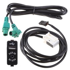 Car Cable AUX-in USB Socket