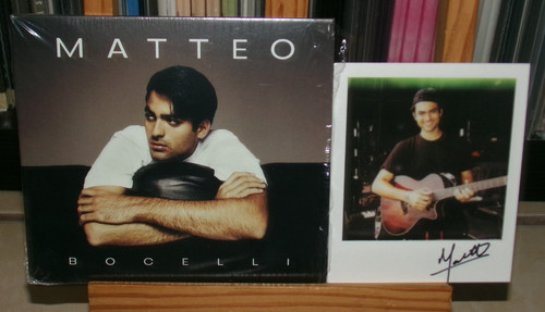 Matteo bocelli signed - matteo,